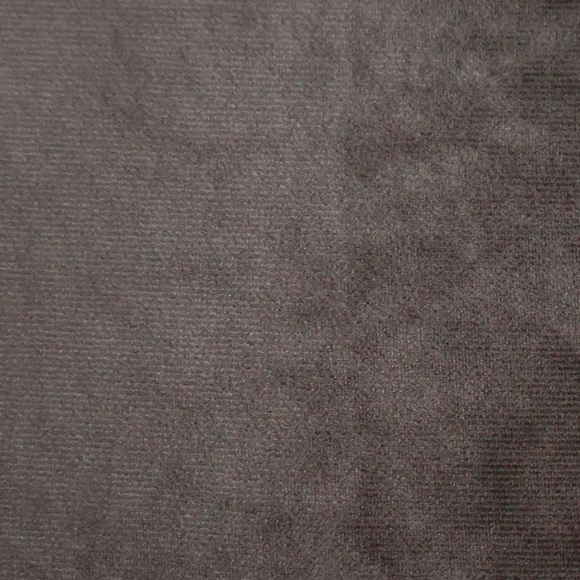 Grey Textured Velvet Fabric