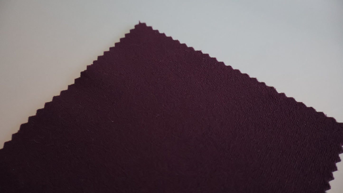 Deep Purple Velvet Fabric