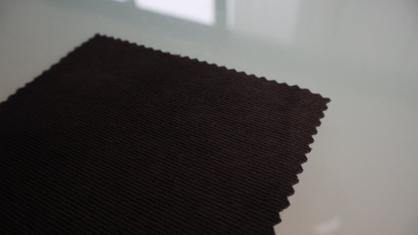 Chocolate Brown Textured Velvet Fabric