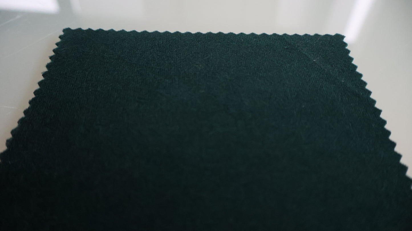 Dark Green Velvet Fabric